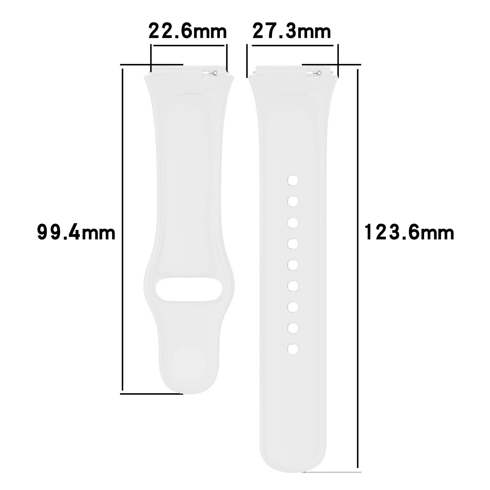 Silikonowy pasek Bizon Strap Watch Dots